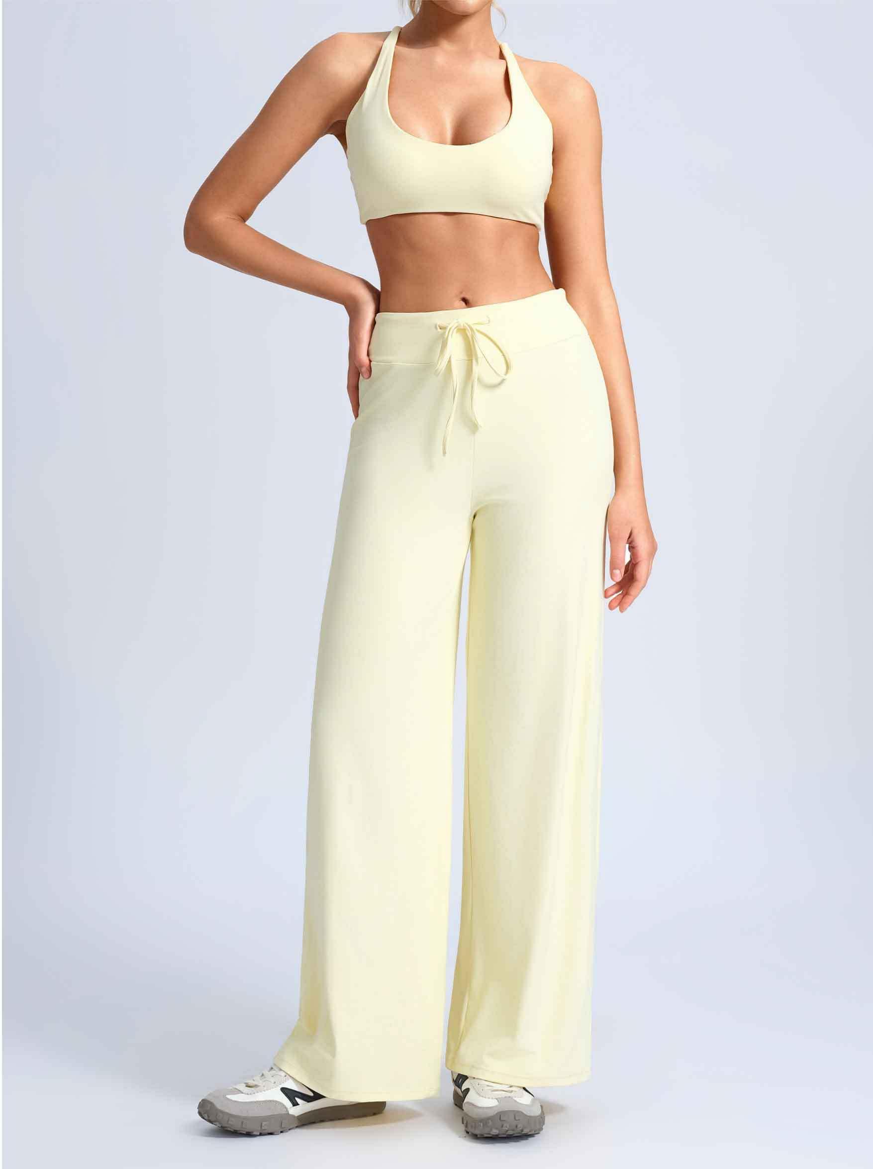 Conjuntos de entrenamiento para mujer, 3 piezas, conjuntos de yoga transpirables de cintura alta FGBYWX3535 YCX3515 YCK3673