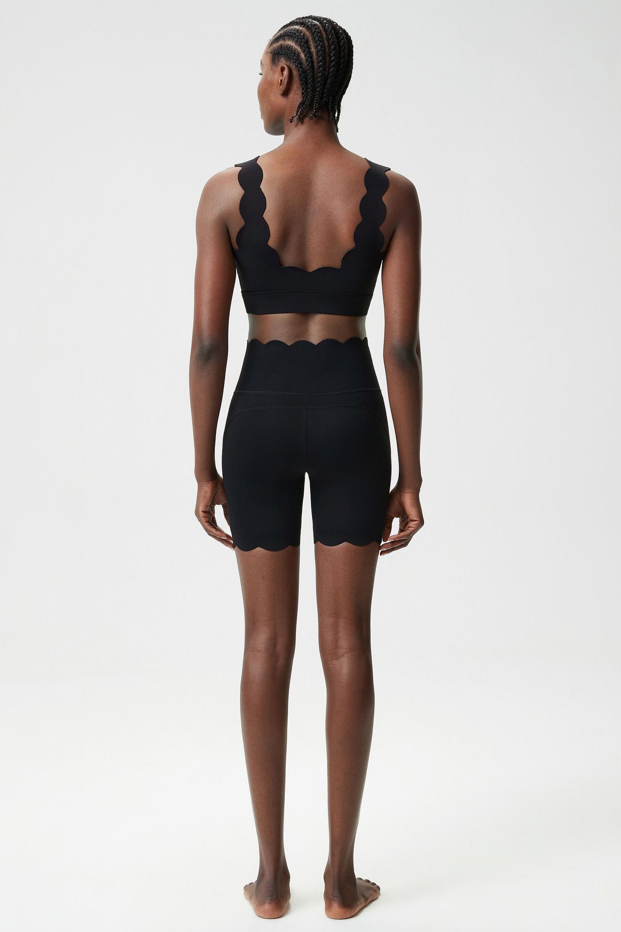 Conjunto de yoga de nuevo estilo para mujer, deportivo, de cintura alta, para entrenamiento en gimnasio FGBYB604 LPH456