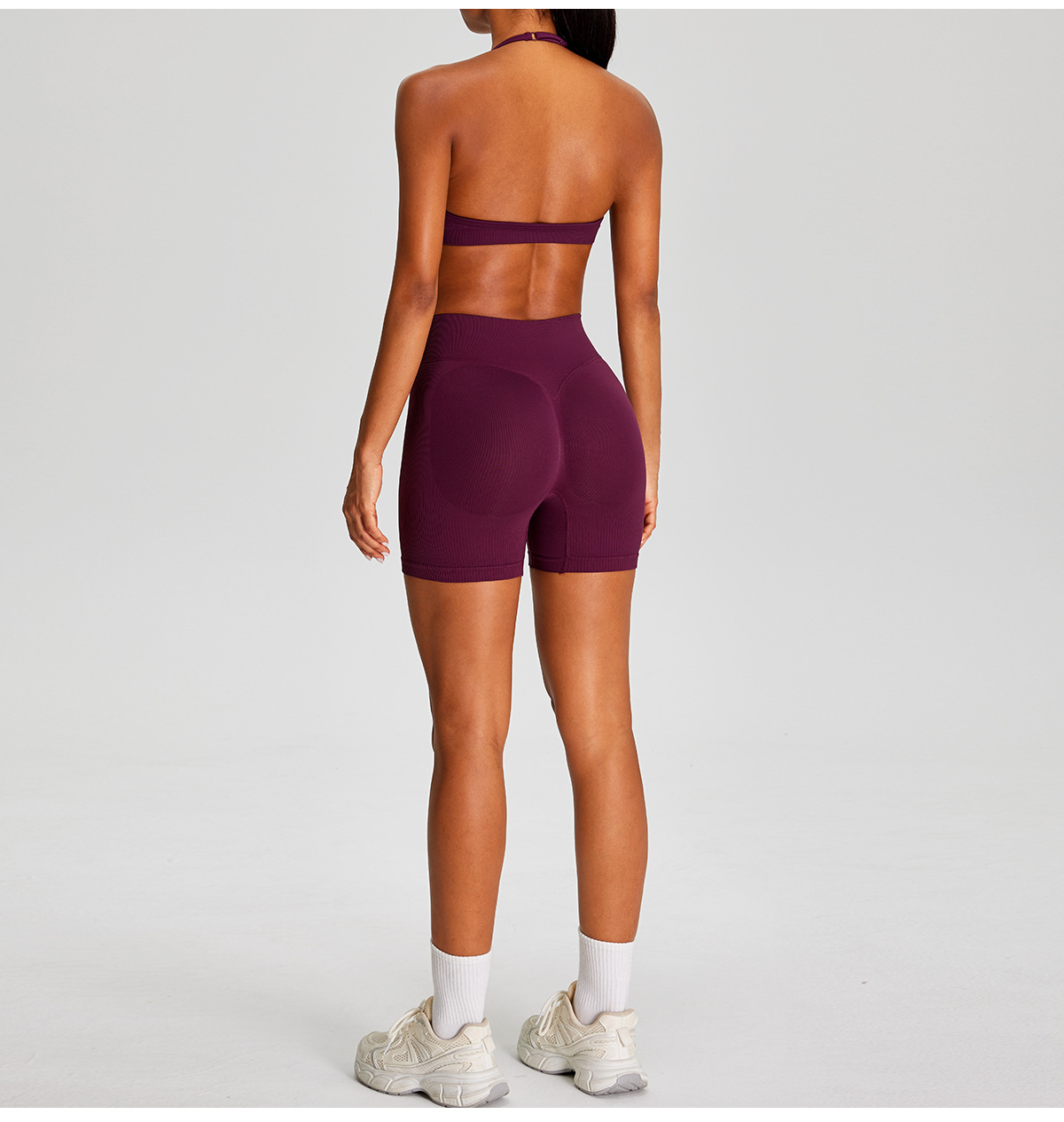 Conjunto deportivo de yoga y ropa de gimnasio ajustada para entrenamiento y fitness FGBMS0228Y