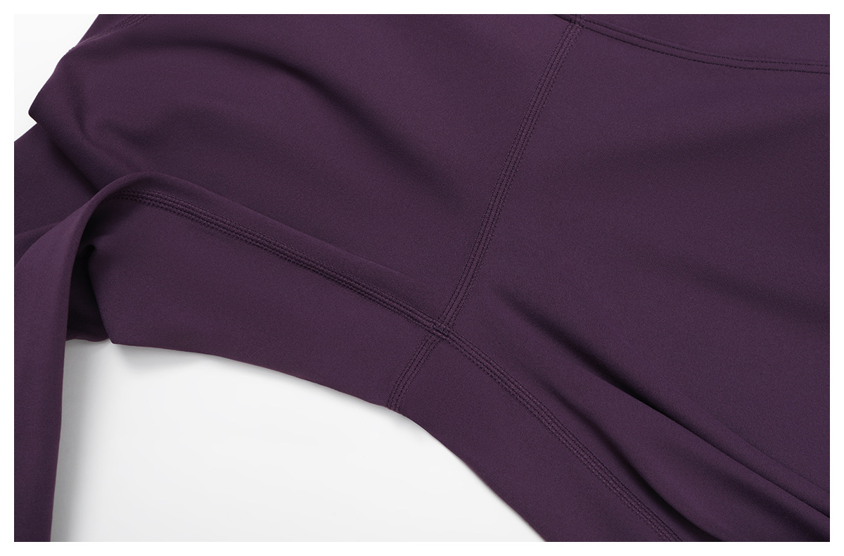 Conjunto de dos piezas para mujer: pantalón acampanado de cintura alta para gimnasio, top de manga corta, ropa deportiva para fitness y yoga (FGBTZ3091)