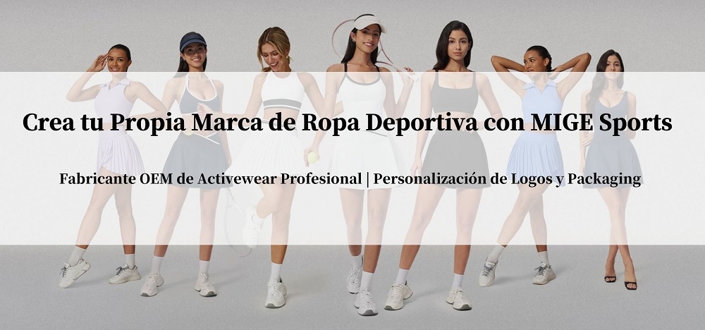 Construye tu Marca de Ropa Deportiva con MIGE Sports | Fabricante Profesional de Ropa Deportiva OEM
