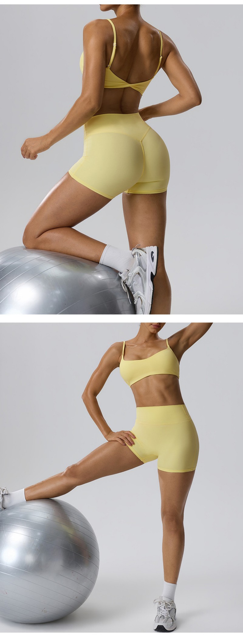 Conjunto deportivo de 2 piezas para mujer (yoga/fitness) de secado rápido FGBBB202 62423