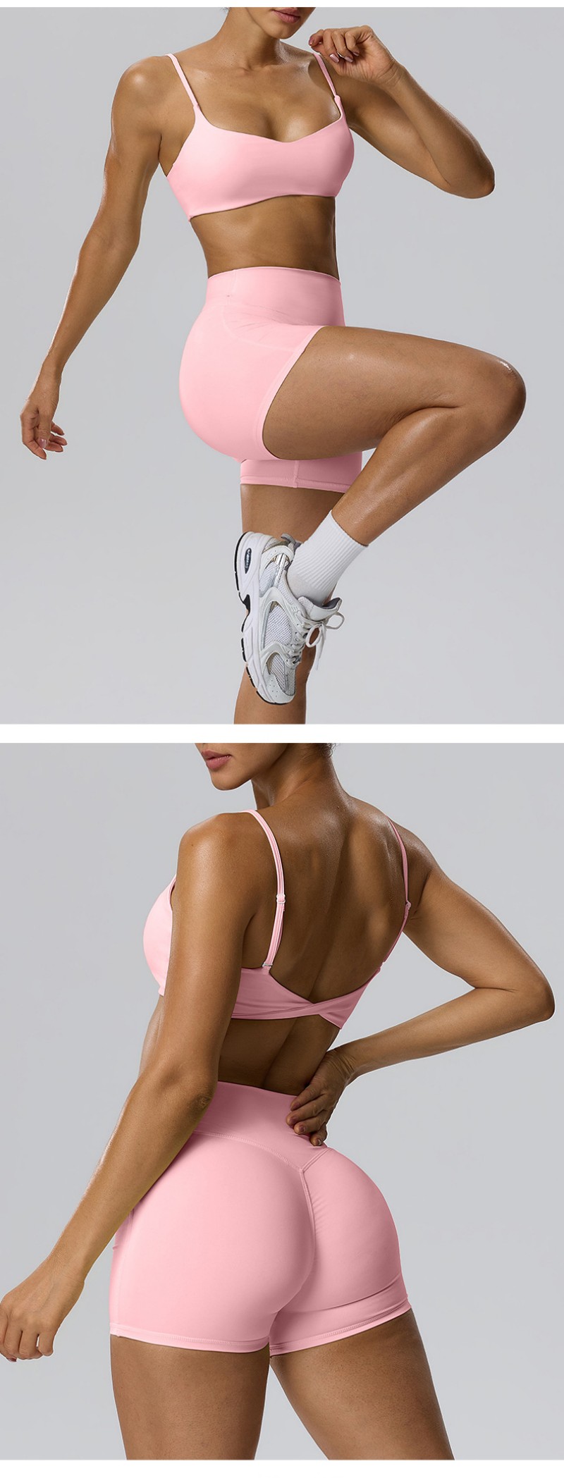 Conjunto deportivo de 2 piezas para mujer (yoga/fitness) de secado rápido FGBBB202 62423