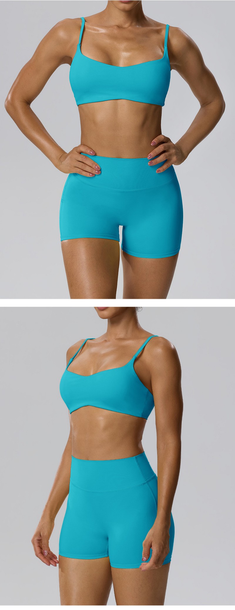 Conjunto deportivo de 2 piezas para mujer (yoga/fitness) de secado rápido FGBBB202 62423
