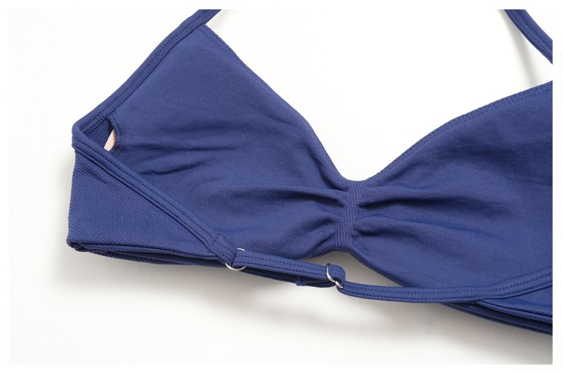 Conjunto de 7 piezas para mujer: pantalones cortos de yoga de secado rápido, camiseta tipo halter, sujetador de tirantes cruzados en la espalda y leggings sin costuras (FGBTZ4535)