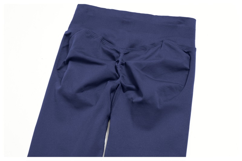 Conjunto de 7 piezas para mujer: pantalones cortos de yoga de secado rápido, camiseta tipo halter, sujetador de tirantes cruzados en la espalda y leggings sin costuras (FGBTZ4535)