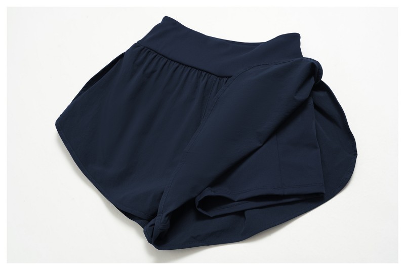Conjuntos de chaqueta y shorts deportivos holgados de manga larga con cremallera frontal para entrenamiento al por mayor, yoga, gimnasio, mujer, running, FGBTZ2136