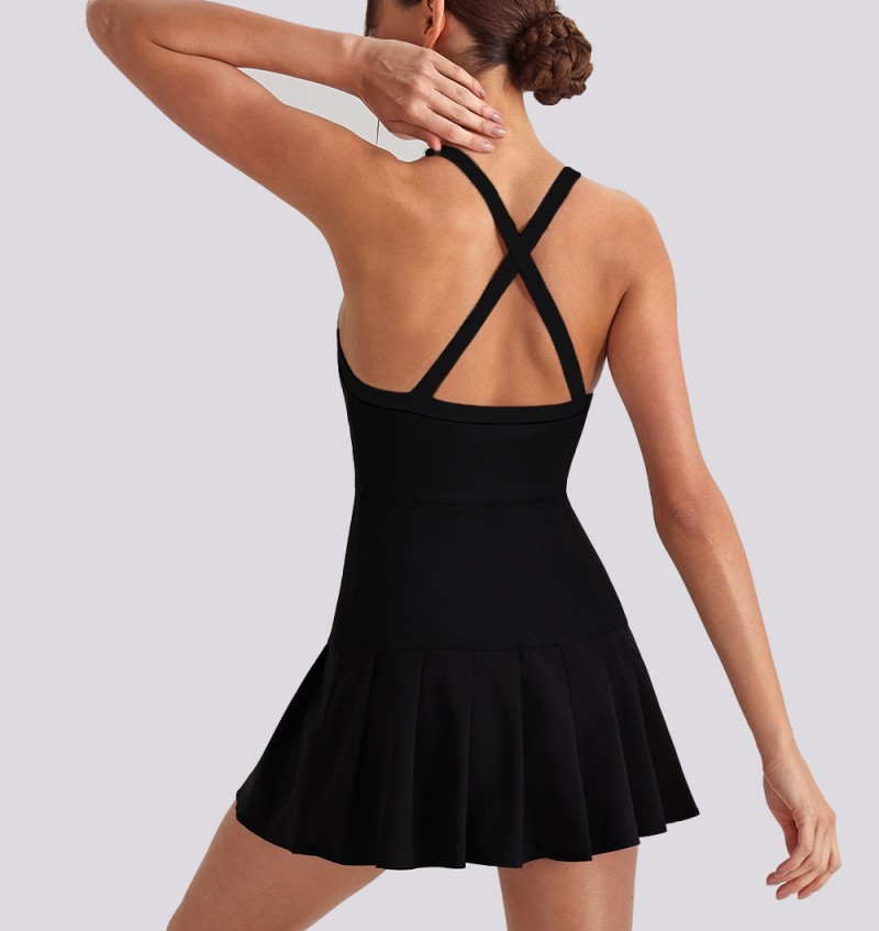 Faldas deportivas transpirables para exteriores, ideales para tenis, correr, yoga y fitness para mujer (FGBYW1029L)