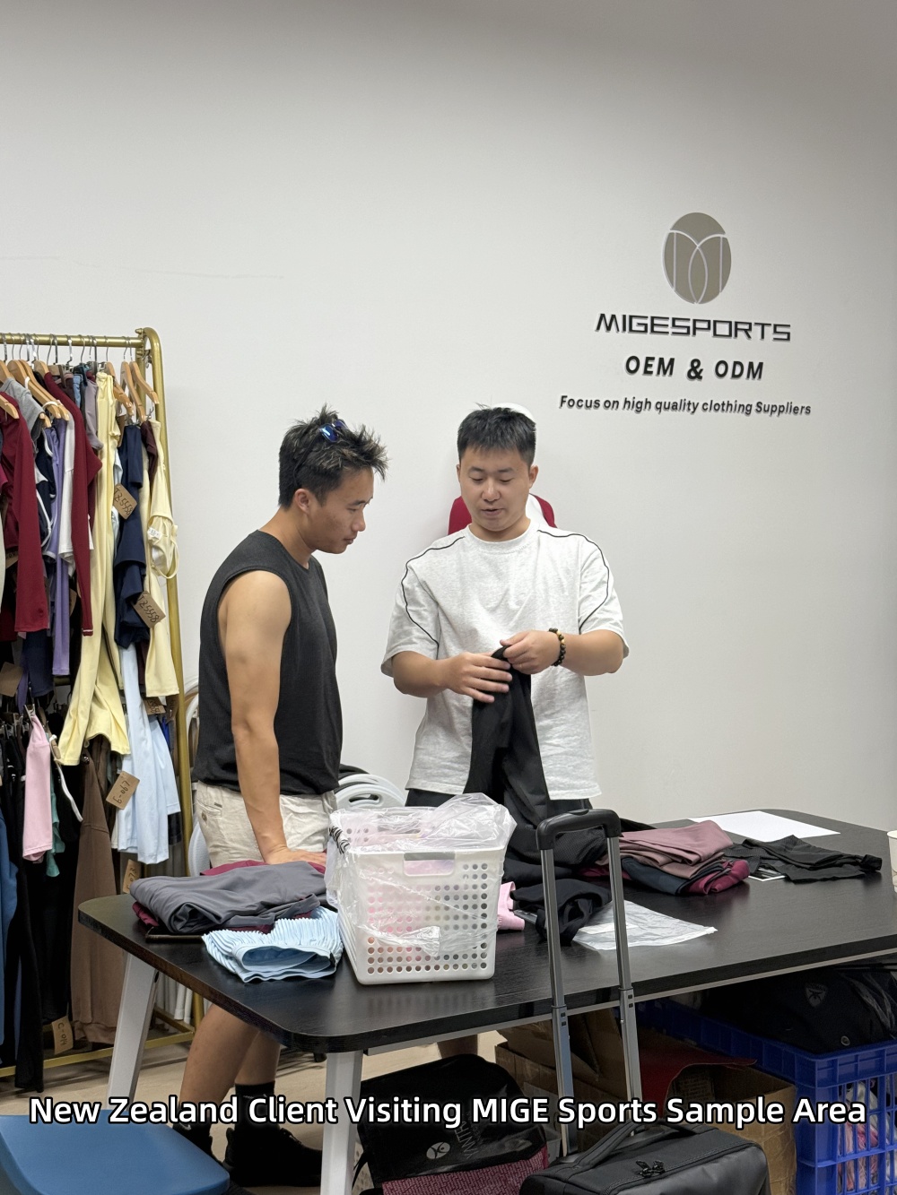 Visita de un Cliente de Nueva Zelanda a MIGE Sports