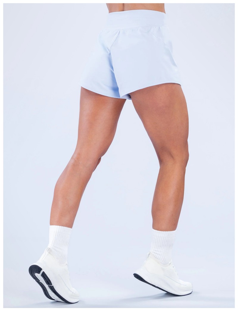 Pantalones cortos de yoga sin bolsillo para mujer Pantalones cortos de yoga lisos para mujer FGBRXW3013