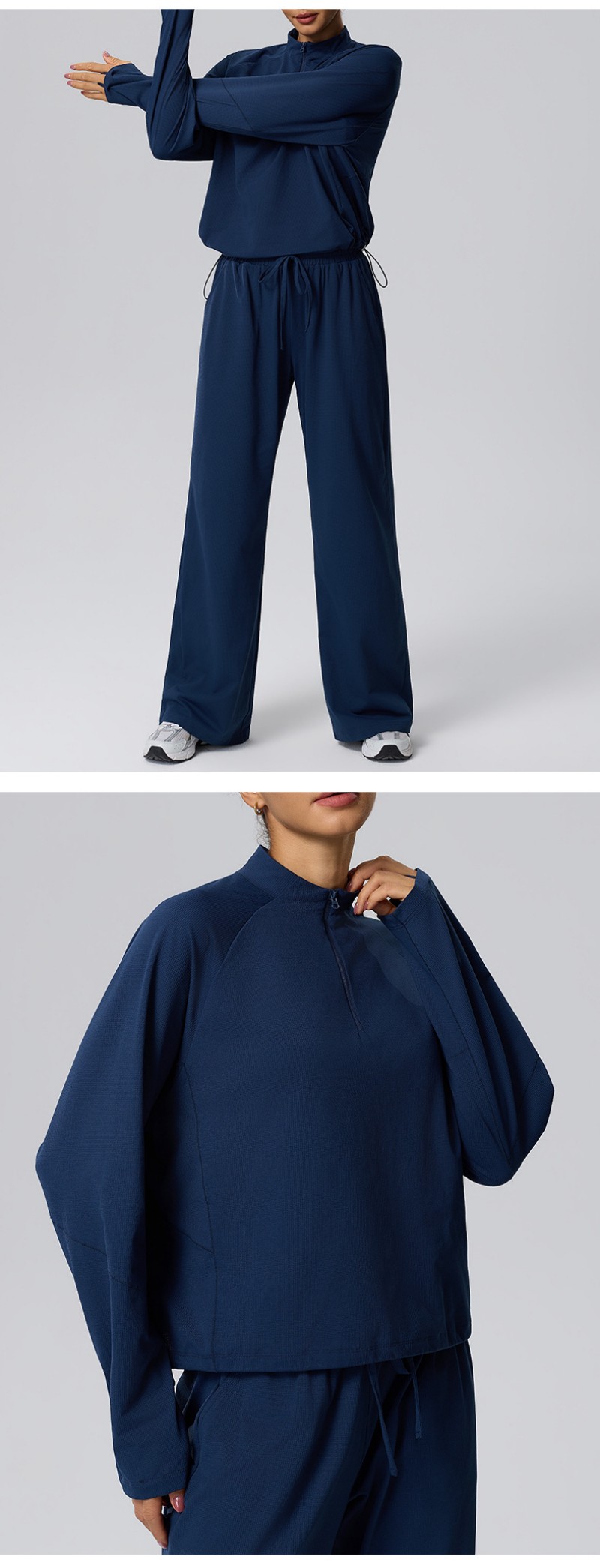 Conjunto de yoga de secado rápido de 2 piezas, ropa deportiva informal para correr al aire libre. Sin reseñas aún. FGB62533 62333
