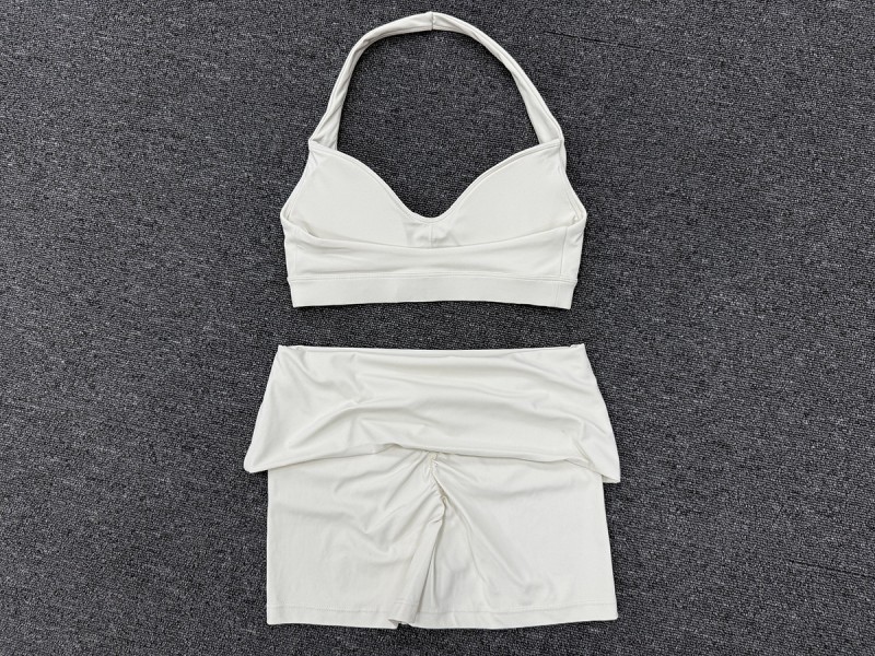 Conjunto deportivo de gimnasio, fitness y yoga: sujetador y shorts para mujer, secado rápido, ropa deportiva para correr al aire libre FGB7229 8402