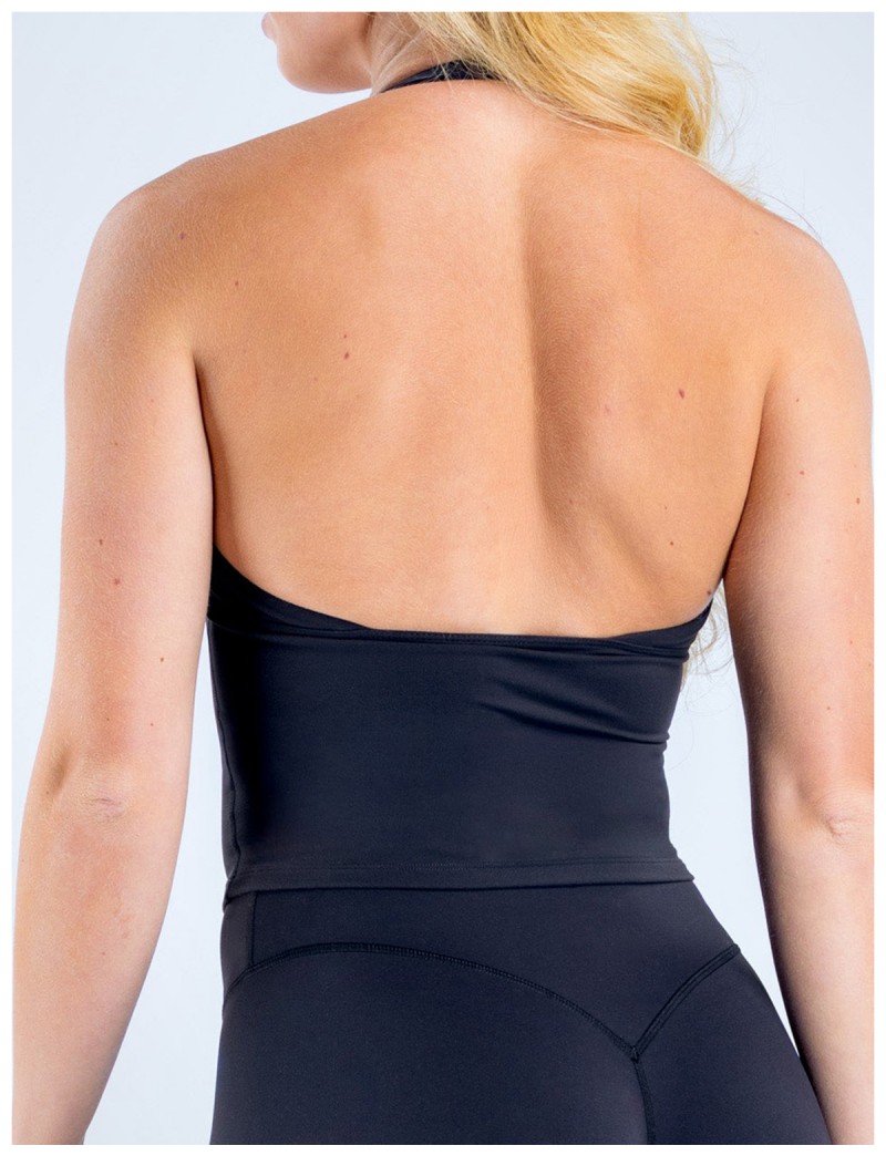 Camiseta sin mangas con tirantes, chaleco deportivo para yoga, top de fitness para mujer, sujetador con espalda descubierta para gimnasio, para correr y entrenar, estilo halter FGBRXW3013