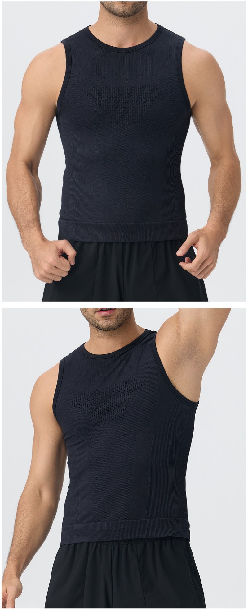 Chalecos deportivos para hombre, de secado rápido, transpirables, de corte holgado, ideales para correr y para el gimnasio (EFGBYEL-B3192)