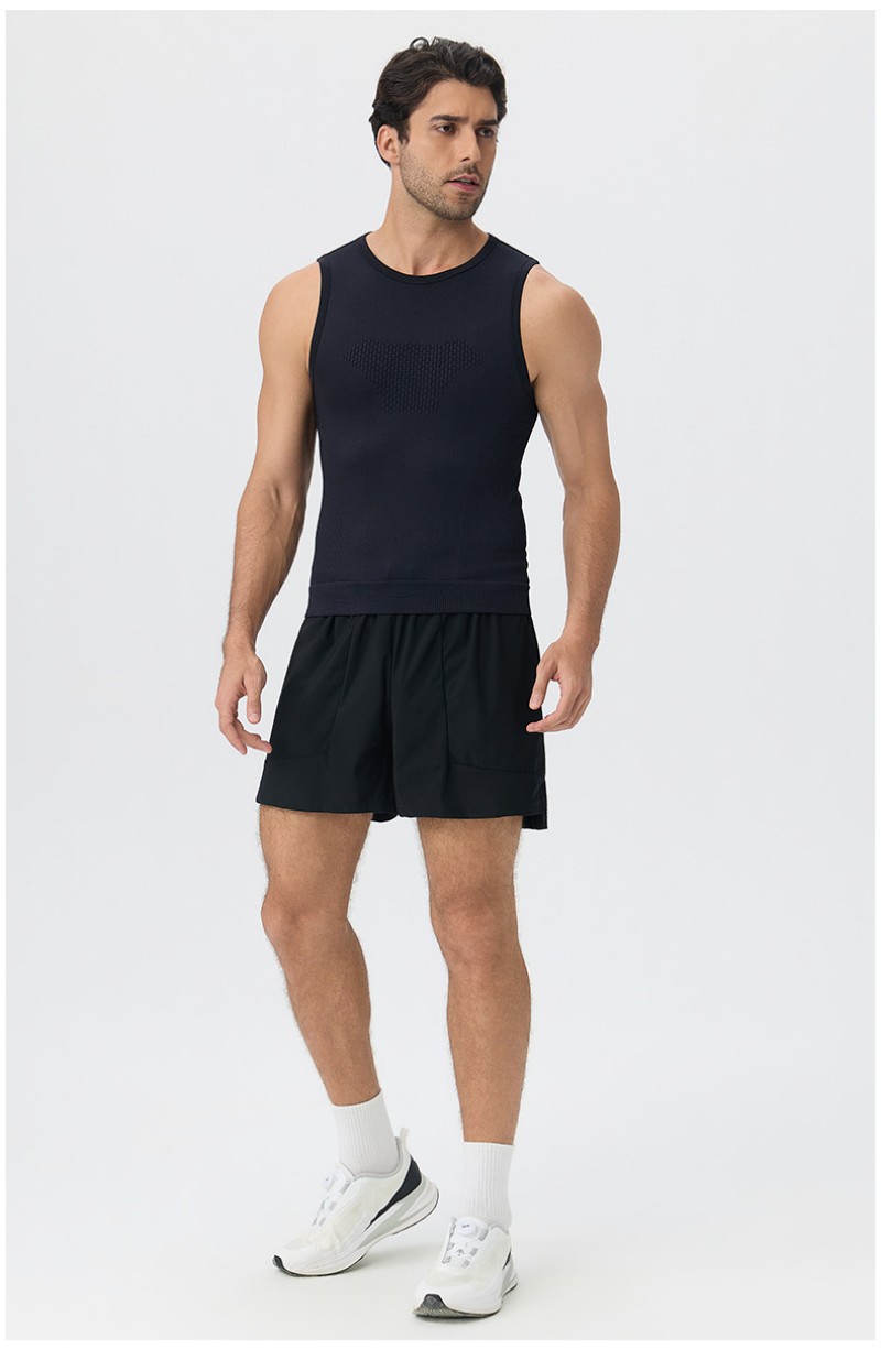 Chalecos deportivos para hombre, de secado rápido, transpirables, de corte holgado, ideales para correr y para el gimnasio (EFGBYEL-B3192)