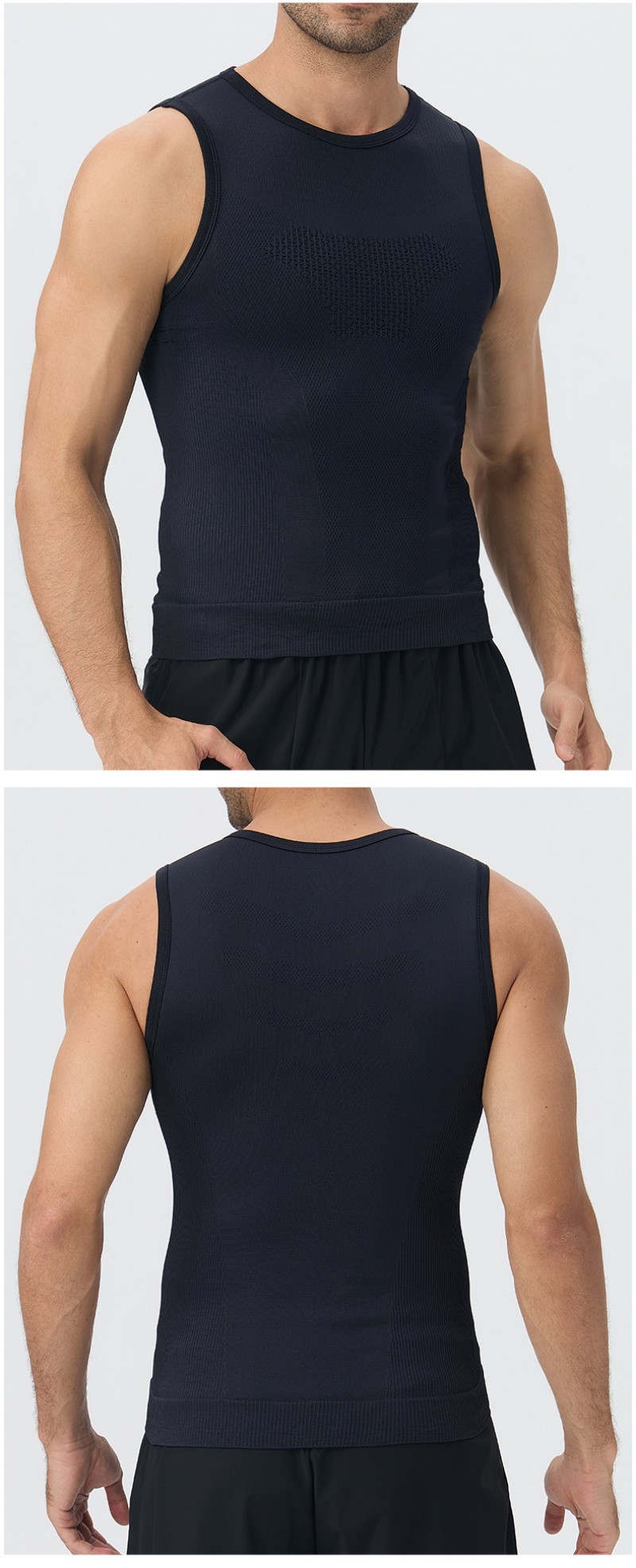 Chalecos deportivos para hombre, de secado rápido, transpirables, de corte holgado, ideales para correr y para el gimnasio (EFGBYEL-B3192)