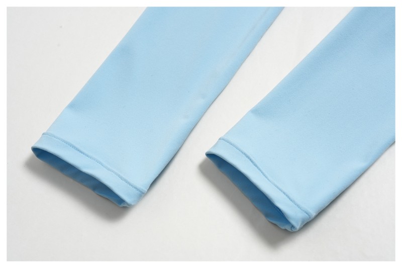 Conjunto deportivo de manga larga transpirable para mujer, que ayuda a adelgazar, FGBFCX4560