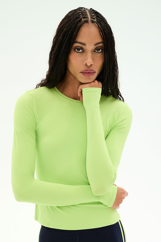 Top de yoga de manga larga para mujer: ideal para correr, deporte, fitness y pilates; prenda transpirable para entrenar (modelo FGBD9938)