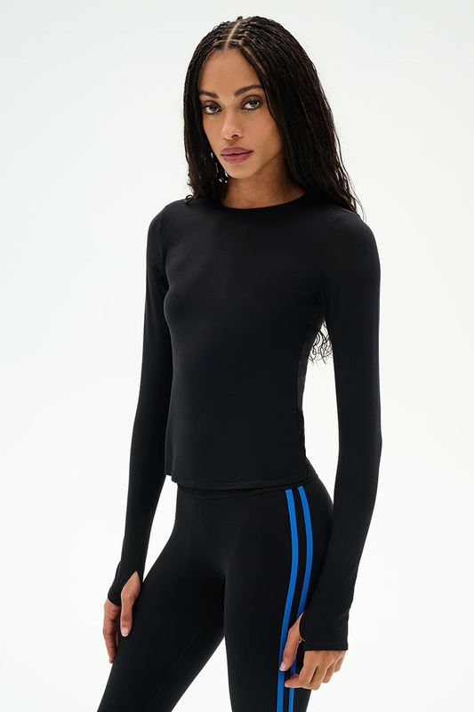 Top de yoga de manga larga para mujer: ideal para correr, deporte, fitness y pilates; prenda transpirable para entrenar (modelo FGBD9938)