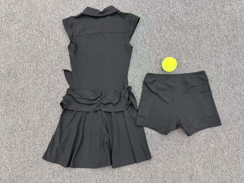 Falda deportiva para mujer (running, tenis, entrenamiento) con shorts integrados FGBQS2803