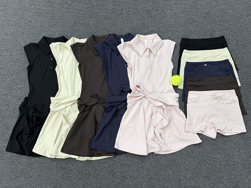 Falda deportiva para mujer (running, tenis, entrenamiento) con shorts integrados FGBQS2803