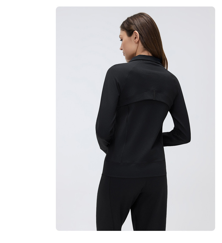 Conjunto de yoga para mujer (chaqueta y pantalón de corte recto) – Transpirable – FGBD26105 D26104