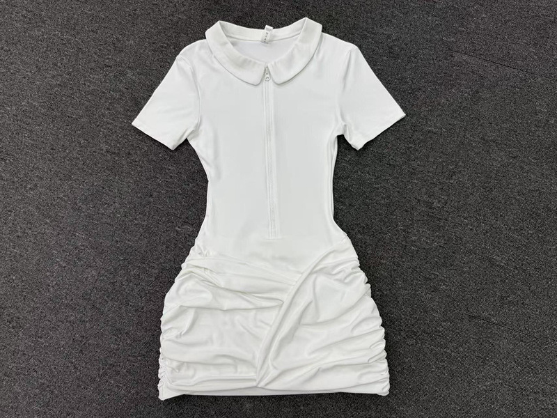 Vestido de tenis de una pieza, transpirable, de secado rápido y tejido elástico en cuatro direcciones (modelo FGBQS1698)