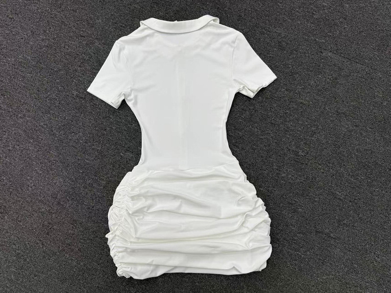 Vestido de tenis de una pieza, transpirable, de secado rápido y tejido elástico en cuatro direcciones (modelo FGBQS1698)