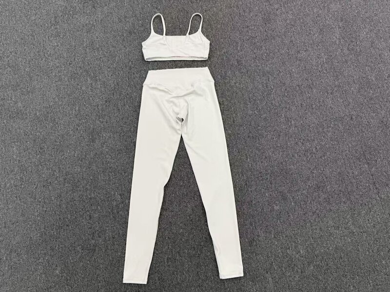 Conjunto de yoga y fitness para mujer, transpirable y de secado rápido (FGBQS3599 6220)