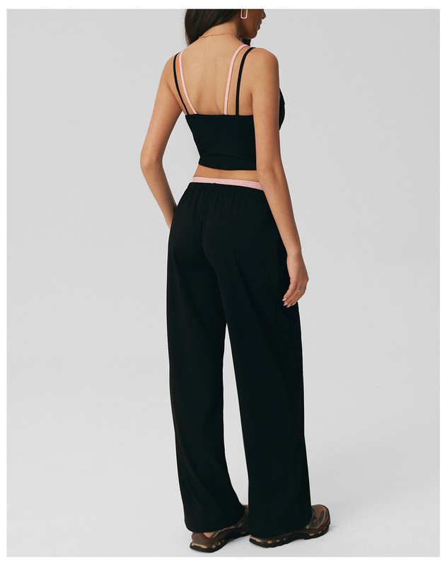 Conjunto de yoga para mujer de cintura alta (modelo FGBSM2616)