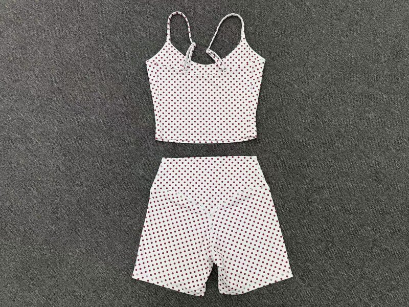 Conjunto deportivo para mujer (camiseta sin mangas y pantalones cortos) para gimnasio, fitness y yoga; tejido de secado rápido, ideal para correr y actividades al aire libre (modelo FGBQS7116 1571)