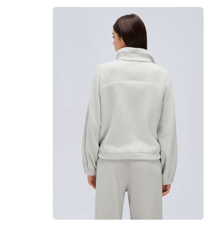 Conjunto deportivo para mujer (otoño-invierno): chaqueta de manga larga con cremallera completa y pantalones de pierna ancha – FGBD26121 D26122