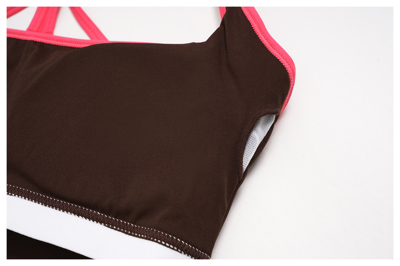 Conjunto de yoga para mujer de 6 piezas, set deportivo con cintura elástica para fitness y yoga, modelo FGBTZ2578
