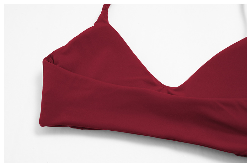 Conjunto de ropa deportiva para mujer: sujetador de alta elasticidad para gimnasio y fitness, y leggings de cintura alta (largo 3/4) para yoga - FGBTZ5529