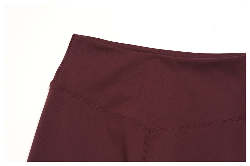 Conjunto de yoga para mujer, de tejido suave y cepillado; conjunto ajustado para correr, ropa de fitness, indumentaria para gimnasio (venta al por mayor) - FGBTZ5555