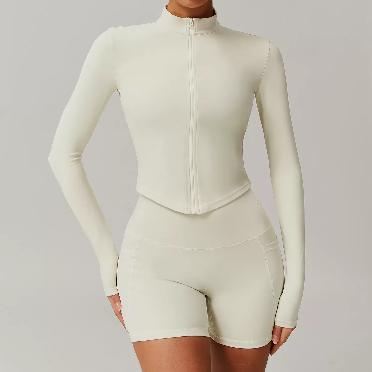 Chaqueta de yoga para mujer FGBTZ8503