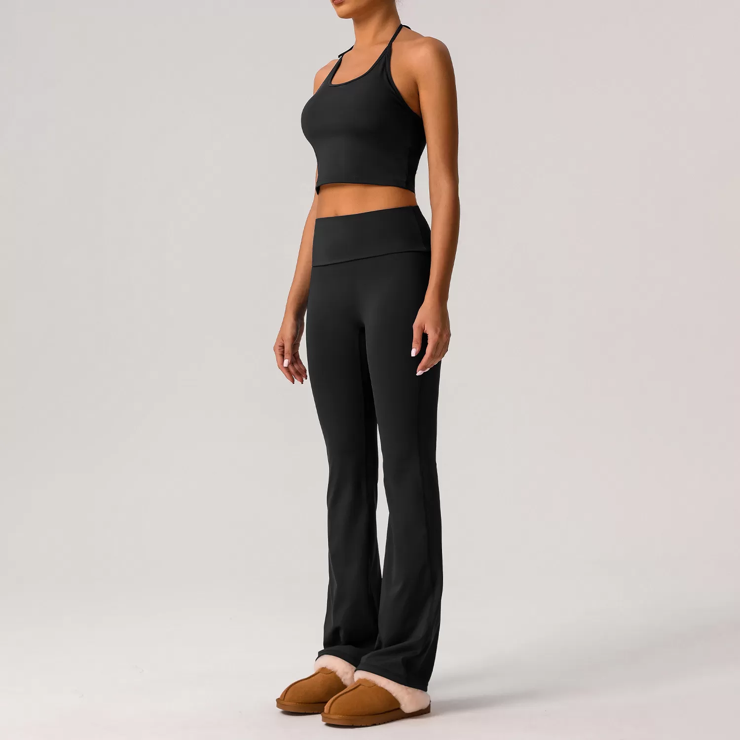 Conjunto de yoga de 2 piezas para mujer: sujetador y pantalón FGBsmTK003
