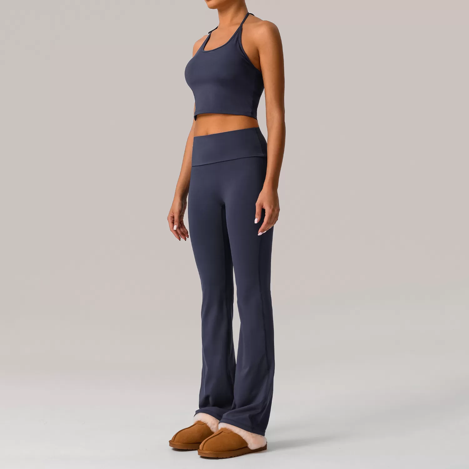 Conjunto de yoga de 2 piezas para mujer: sujetador y pantalón FGBsmTK003
