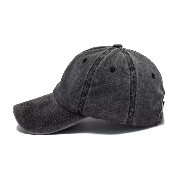 Gorra de algodón lavado, gorra de béisbol vintage, gorra de béisbol suave FGBZD2008