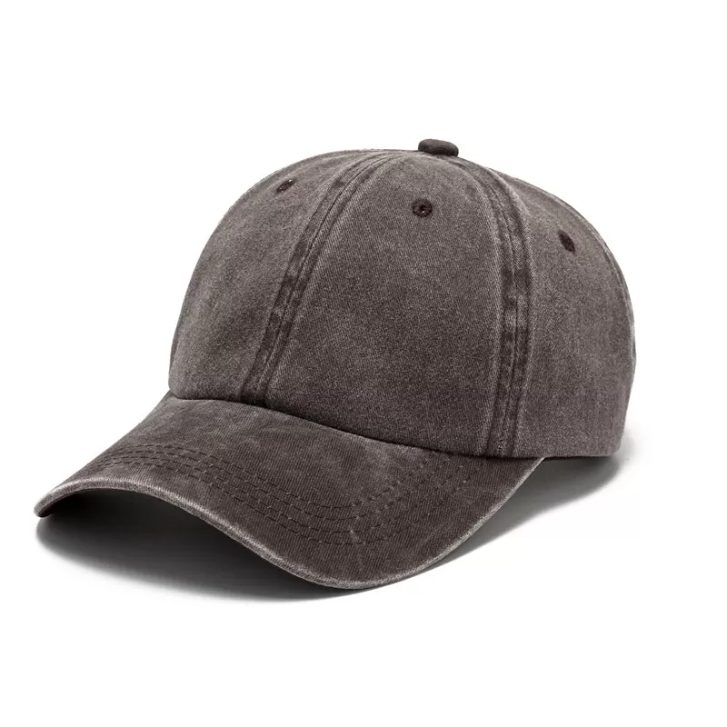 Gorra de algodón lavado, gorra de béisbol vintage, gorra de béisbol suave FGBZD2008
