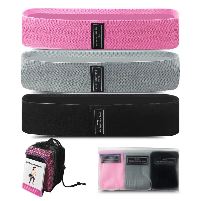 Bandas de resistencia para fitness, para levantar piernas y glúteos, entrenamiento corporal, yoga, pilates FGBC245