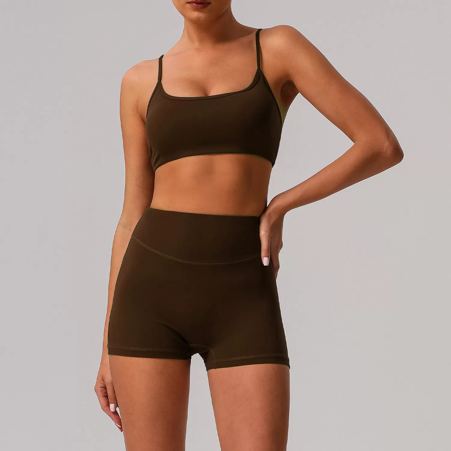 Conjunto de yoga de 5 piezas para mujer, ropa deportiva, conjuntos de yoga FGBSM2392