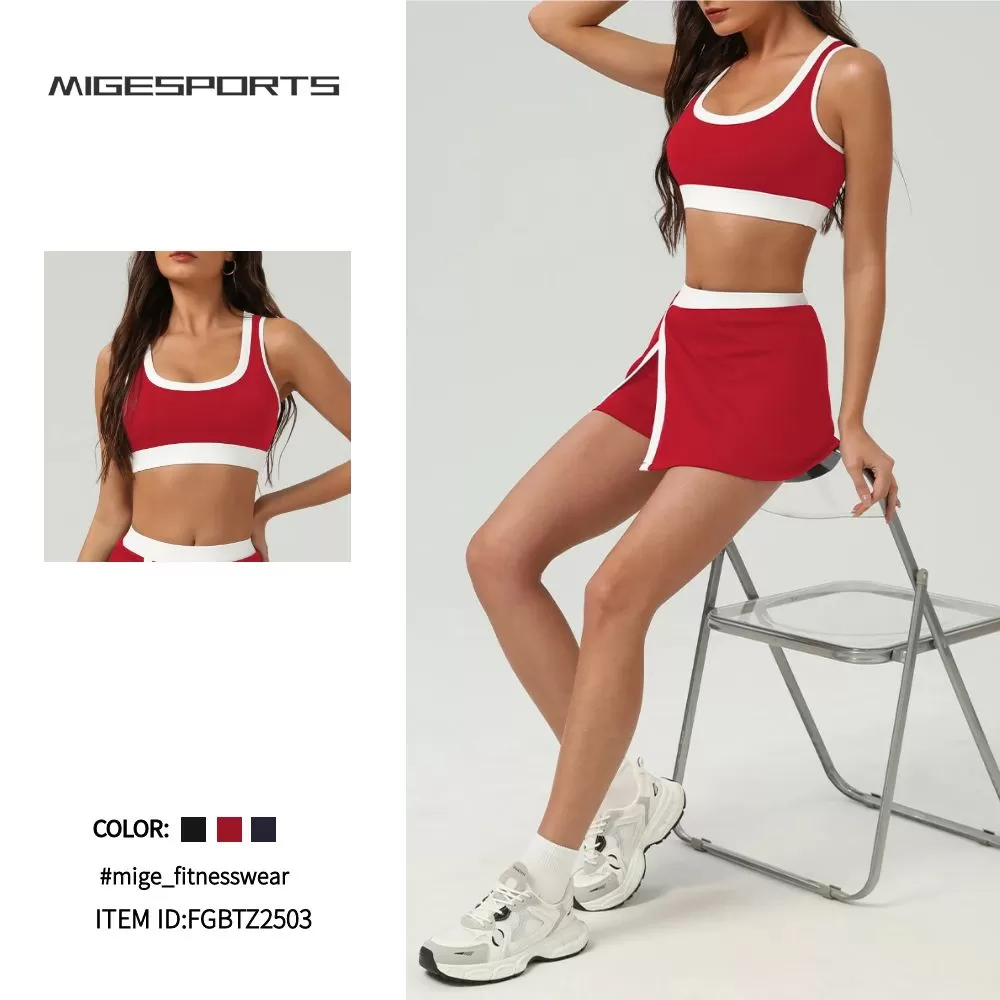 Sujetador deportivo cómodo para yoga y actividades al aire libre para mujer FGBTZ2503
