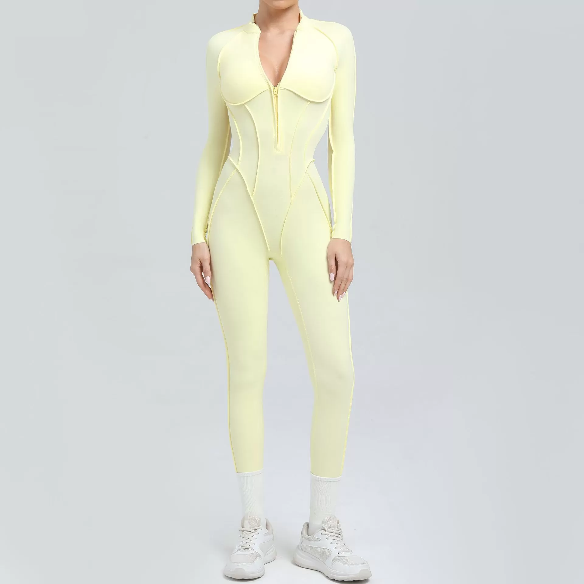 Mono deportivo de manga larga para mujer FGB25633