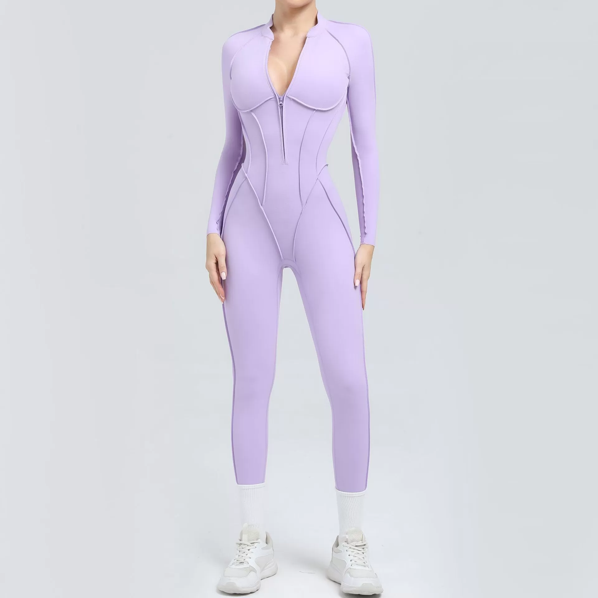 Mono deportivo de manga larga para mujer FGB25633