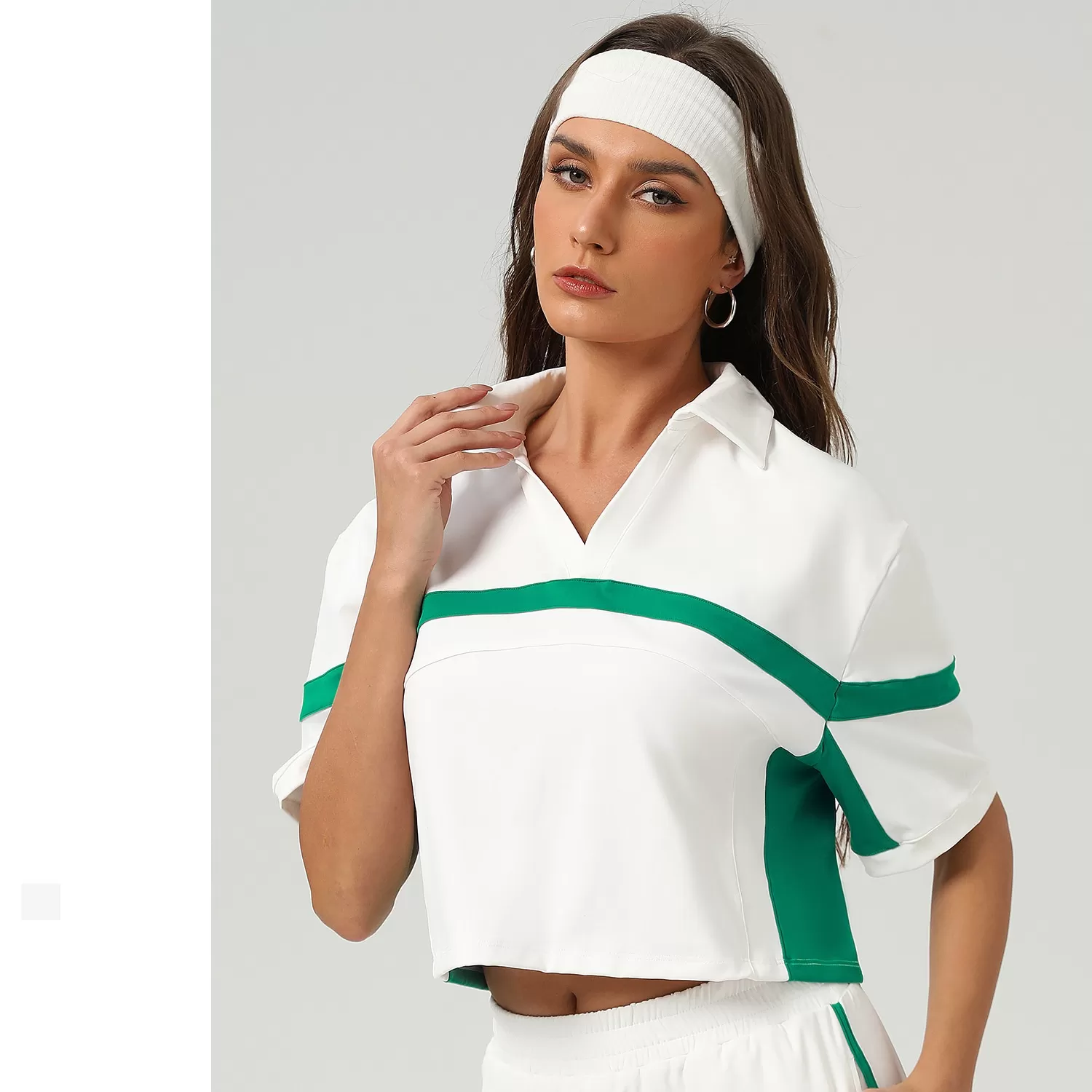 Camisetas de yoga de manga corta para mujer FGBSM2515
