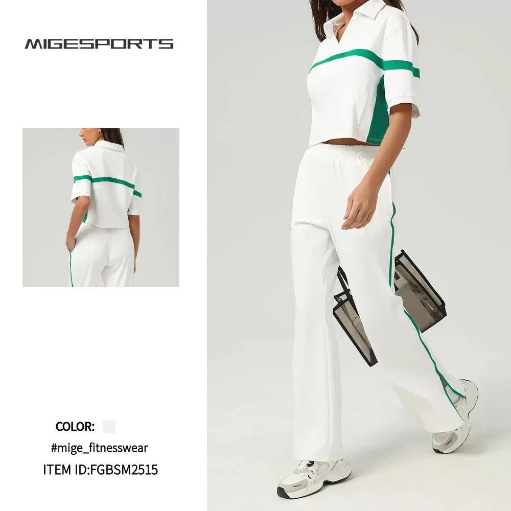 Conjunto de 2 piezas de yoga y ropa deportiva para mujer FGBSM2515