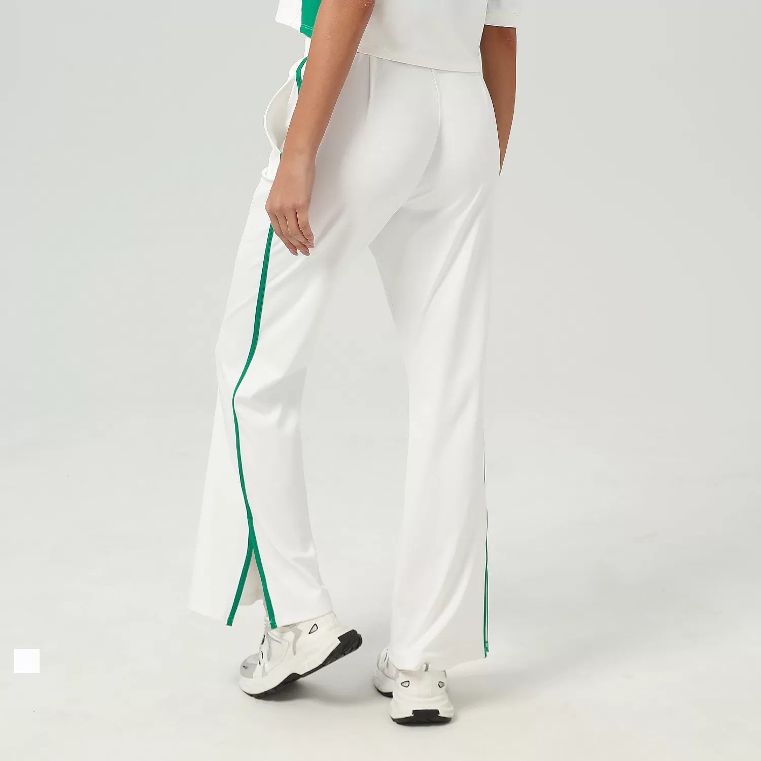 Pantalones deportivos casuales acampanados para mujer FGBSM2515