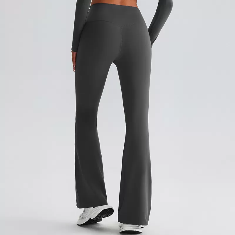 Pantalones acampanados de yoga para fitness y atletismo de alta calidad FGB8006