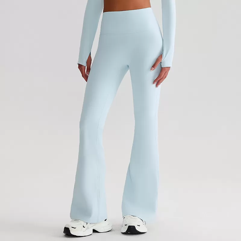 Pantalones acampanados de yoga para fitness y atletismo de alta calidad FGB8006